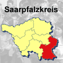 Der Saarpfalz-Kreis im Sd-Osten des Saarlandes